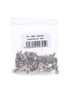 Terminal faston con sujeción 4,8 mm hembra, bolsa 100 unid. 2