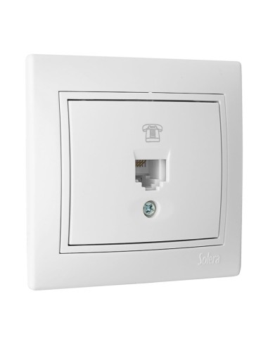 Toma de telefono rj11 serie europa solera erp84u