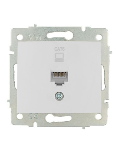 Toma de datos rj4 cat6 serie europa solera erp88
