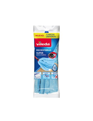 Fregona microfibra tiras super