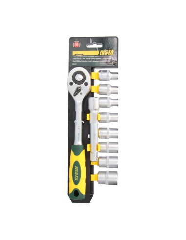 Juego bocallaves punta torx hembra 1/2" (10 pcs.) ek631 mota