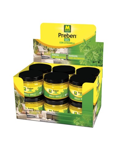 Gel con citronela 200ml preben 231267 massó