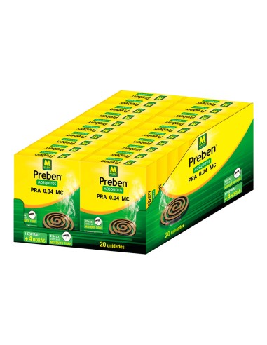 Espiral anti-mosquitos preben 231453 massó