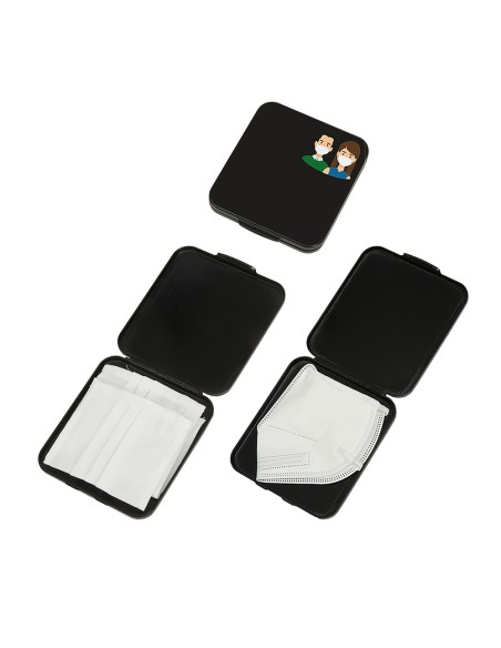 Porta mascarillas pocket 11x12,4x1,2cm colores / modelos surtidos