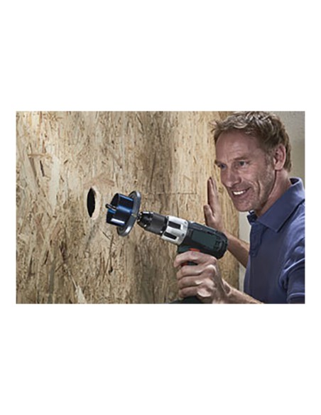 Sierra de corona con broca central de 8mm con 5 laminas 2162000 wolfcraft