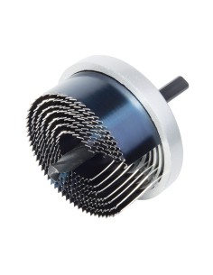 Sierra de corona con broca central de 8mm con 7 laminas 2164000 wolfcraft