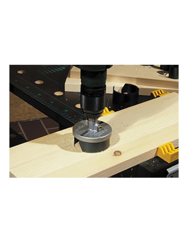 Sierra de corona con broca central de 8mm con 7...