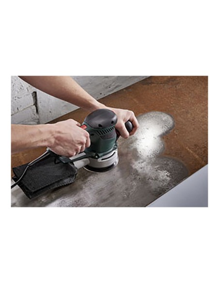 Pack 5 hojas de lijar adhesivas, corindón grano 120 perforadas ø125mm 2251000 wolfcraft