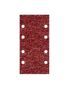 Set 10 hojas de lijar adhesivas corindón de grano 80 de 93x185mm 1767000 wolfcraft