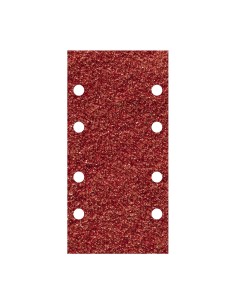 Set 10 hojas de lijar adhesivas corindón de grano 120 de 93x185mm 1768000 wolfcraft