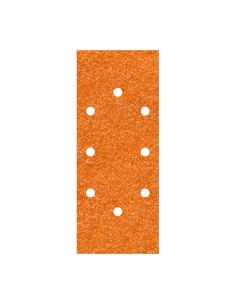 Pack 5 hojas de lija de corindón grano 120 perforadas oval 93x230mm 1973000 wolfcraft