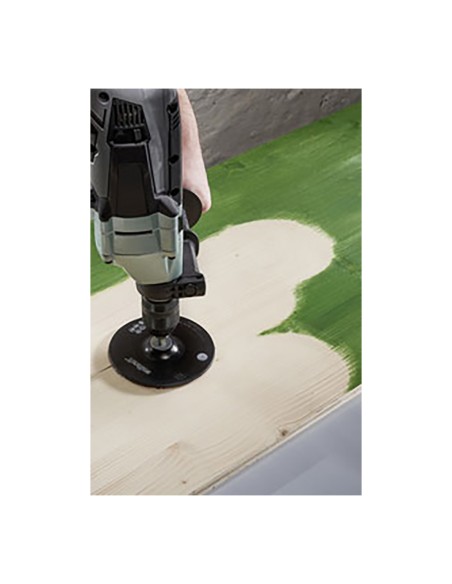 Pack 10 discos de papel abrasivo de corindón grano 120 ø125mm 2003000 wolfcraft