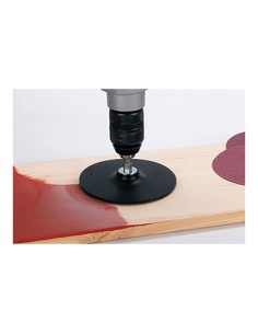 Plato de goma vástago 8mm ø125mm 2020000 wolfcraft 2