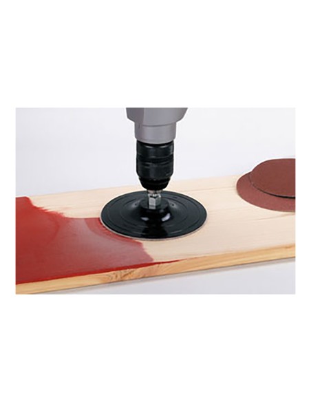 Plato para taladro, fixoflex, vástago redondo 8mm ø125mm 2223000 wolfcraft