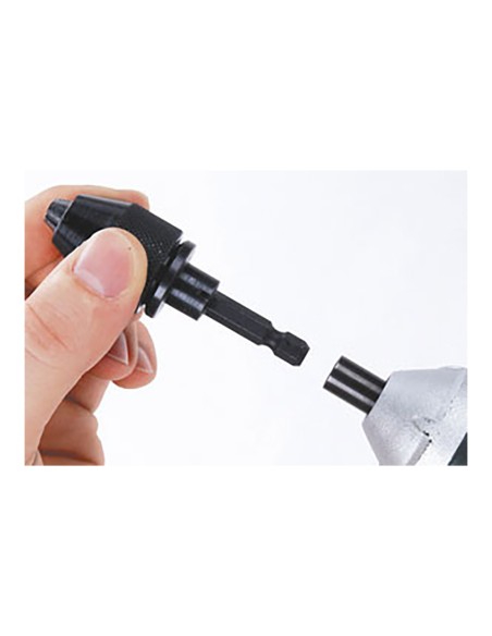 Portabrocas de acción rápida de 0,5-6,5mm 2625000 wolfcraft