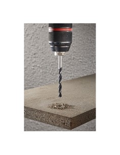 Pack 6 brocas espiral para madera 7108000 wolfcraft 2