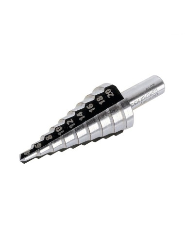 Broca escalonada hss de ø8-35mm 2585000 wolfcraft