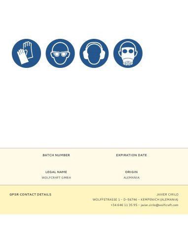 Broca escalonada hss de ø8-35mm 2585000 wolfcraft