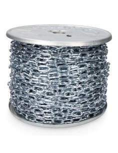 Bobina cadena zincada ø3mm (25kg) 156m katiak 2