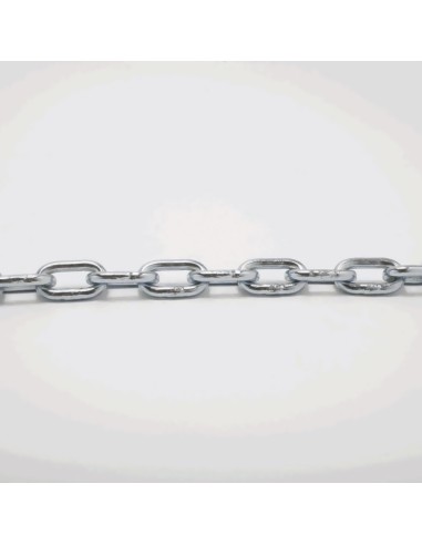 Bobina pequeña cadena zincada ø4mm (10kg) 34m katiak