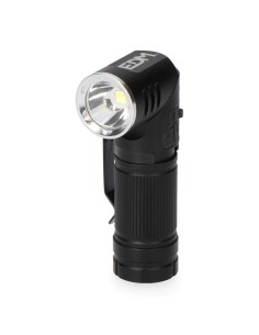 Linterna mini led 8w 450 lm. cuerpo aluminio, cabezal direccionable. recargable