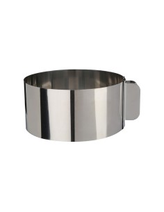 Molde para emplatar extensible inoxidable ø16cm a 30cm