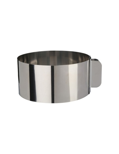 Molde para emplatar extensible inoxidable ø16cm a 30cm