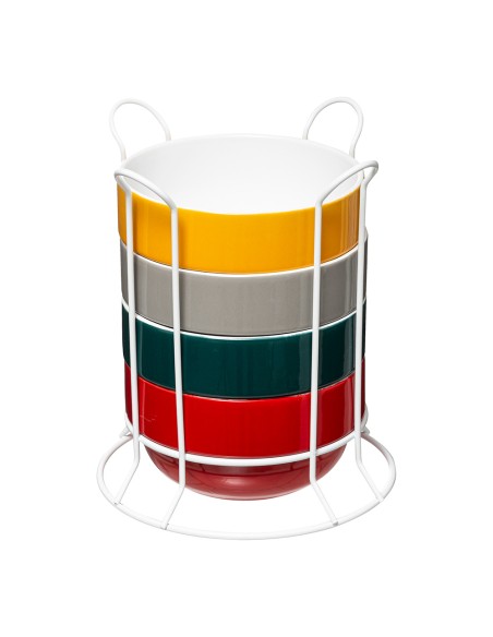 Juego de 4 tazones 50cl modelo petit déjuni