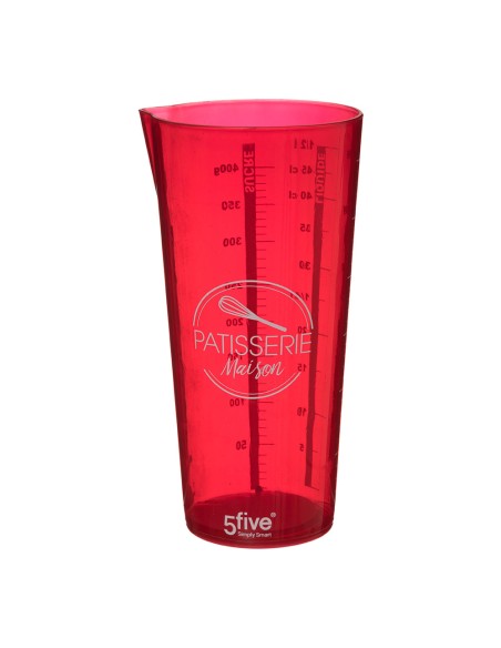 Vaso medidor 500ml colores surtidos 16.3x8.4x7.8cm