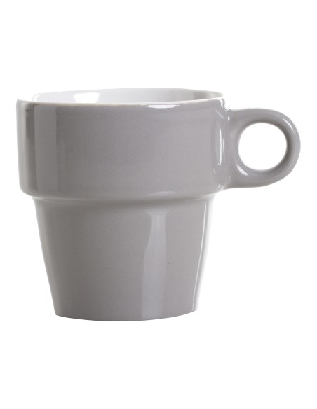 Juego de 6 tazas con soporte colores surtidos