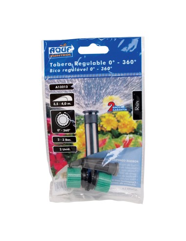 Pack con bolsa 2 toberas agua van 12 (3,5-4m)...