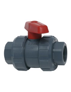 Válvula esfera de pvc 3/4" aqua control
