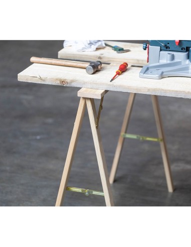 Caballete pino macizo plegable kipli...