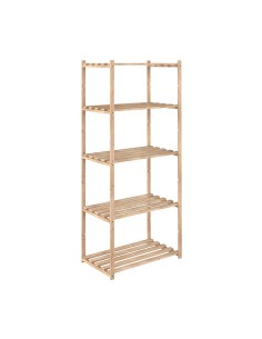 Estanteria alistonada natura 5 baldas 171 x 65 x 40 cm
