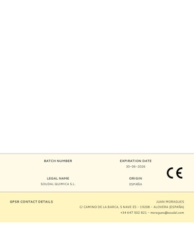 Silicona universal blanca 280 ml