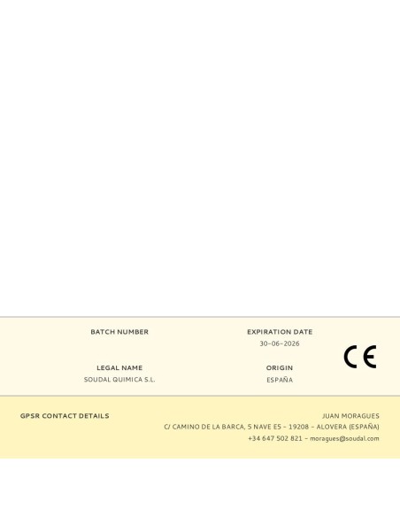 Silicona universal blanca 280 ml