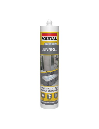 Silicona universal aluminio 280 ml