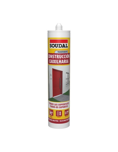 Silicona construccion neutra translucida 290 ml