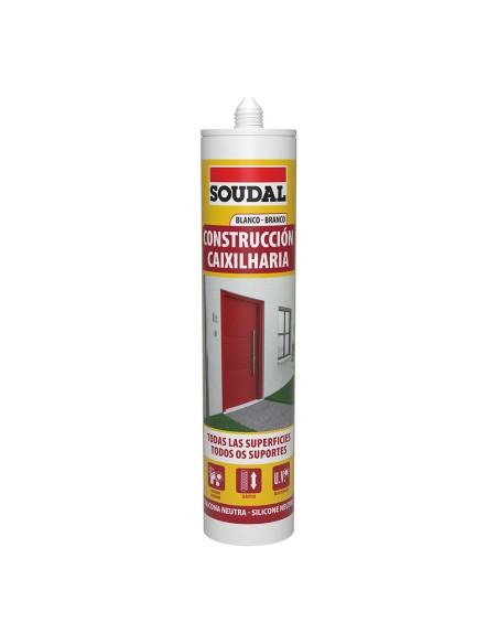 Silicona construccion neutra blanca 290 ml