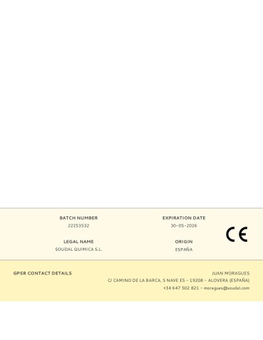 Silicona construccion neutra blanca 290 ml