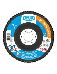 Disco láminas 27cla ø125x22,23 za40q-b tyrolit