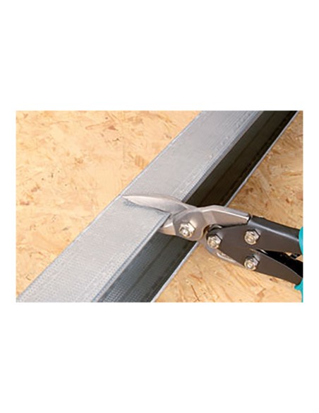 Tijeras para chapa para cortes rectos. 4027000 wolfcraft