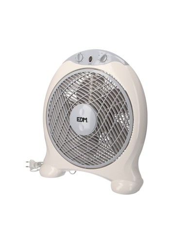 Ventilador box fan, blanco/gris, potencia 45 w,...