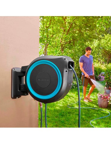 Portamangueras automatico rollup 25 m