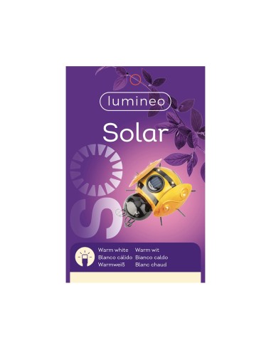 Figura luz solar metalica con forma de abeja...