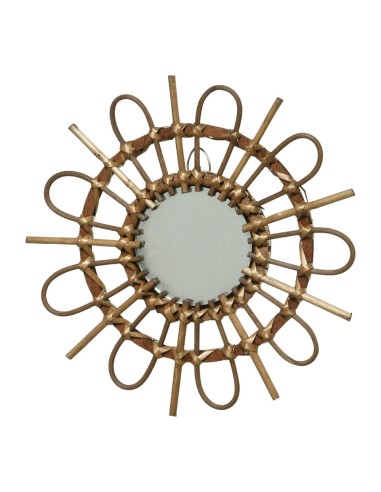 Espejo de mimbre ø40x2,5cm colores / modelos...