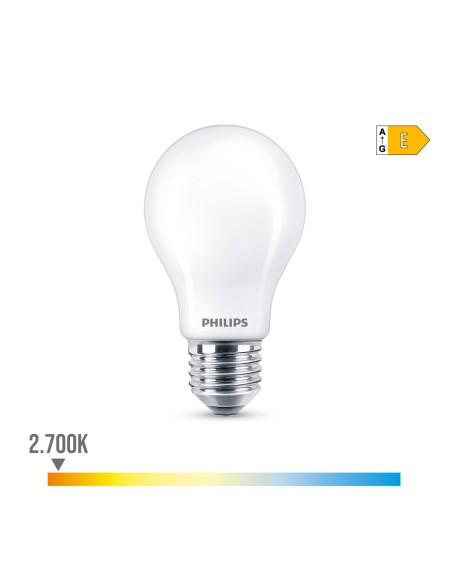 Bombilla standard led e27 8,5 w 1055 lm 2700 k luz calida ø6 x 10,4 cm