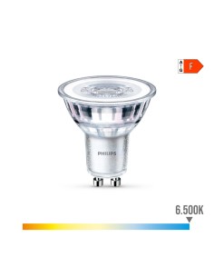 Bombilla gu10 led 4,6 w 390 lm 6500 k luz fria ø5 x 5,4 cm