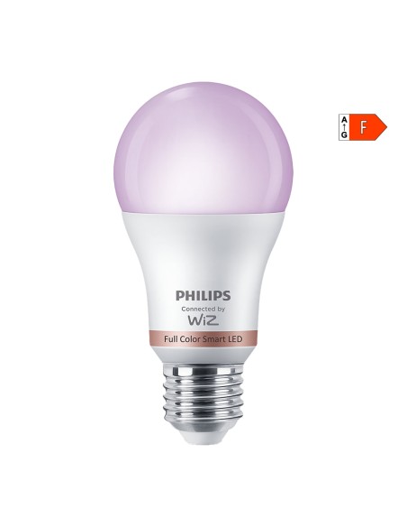 Bombilla e27 8,5 w full colors wifi