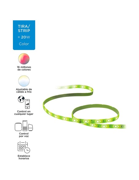 Tira de led 2m 1.600lm starterkit wiz philips